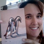 Penguin Postcard from Trisha Lyn Penguin Postcard from Trisha Lyn