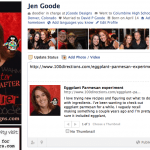 Link shared on Facebook, thumbnails not showing