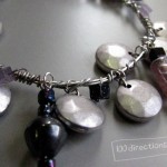 Upcycled bangle earings to a bangle bracelete