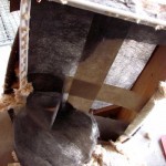 ottoman torn apart