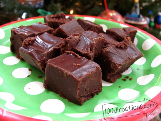 Chocolate fudge in 4 easy steps