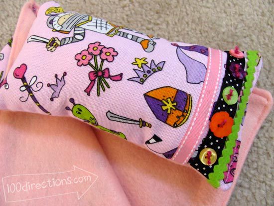 Doll pillow made with Laura Kelly fabric designed by Jen Goode Doll pillow made with Laura Kelly fabric designed by Jen Goode