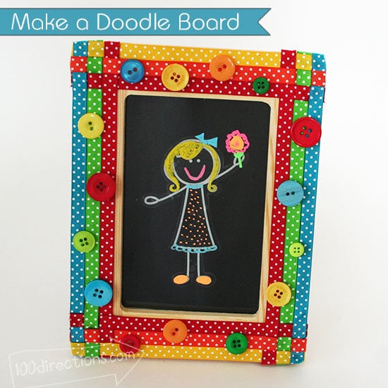 Make a doodle board for your kids