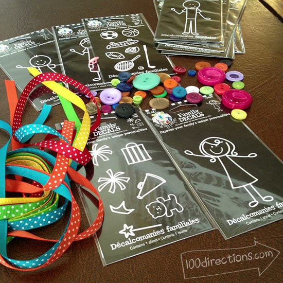 Me and My Peeps decals and other supplies