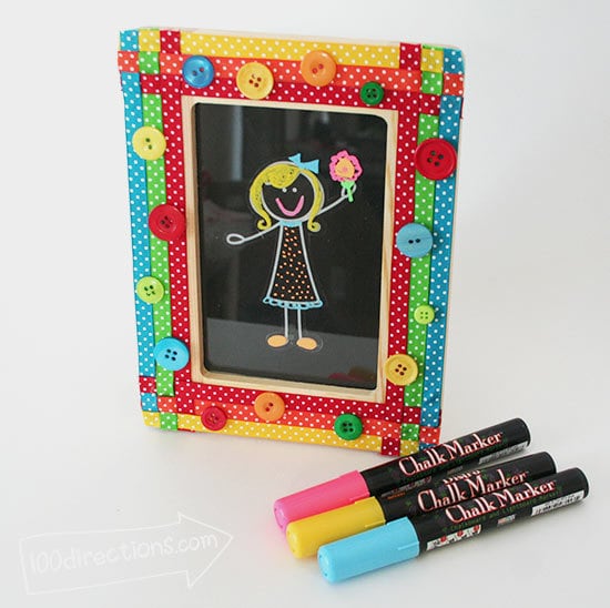 Doodle board and chalk markers