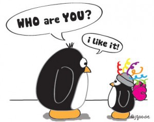 Who are you penguin by Jen Goode
