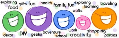 happy family doodle by Jen Goode