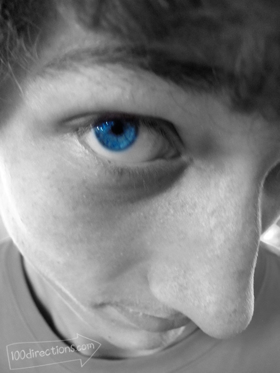 Eye need a good caption