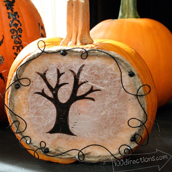 Little pumpkin luminary feature Jen Goode art