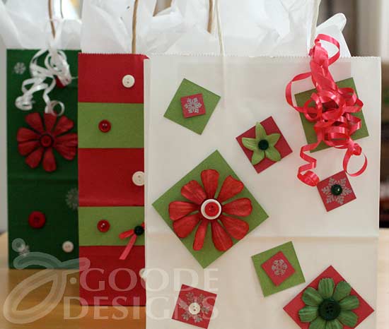 Make your own hand-decorated gift bags