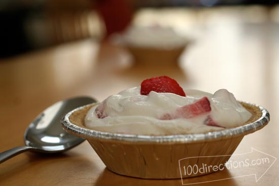 Frozen Yogurt and COOL WHIP pie