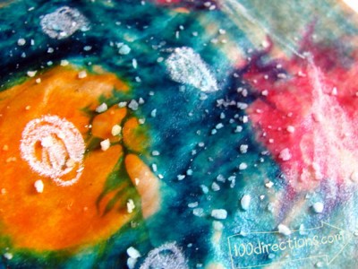 Salt Art Painting by my daughter