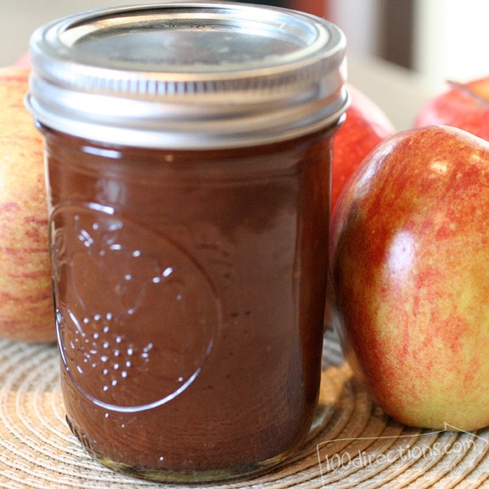 home made apple butter