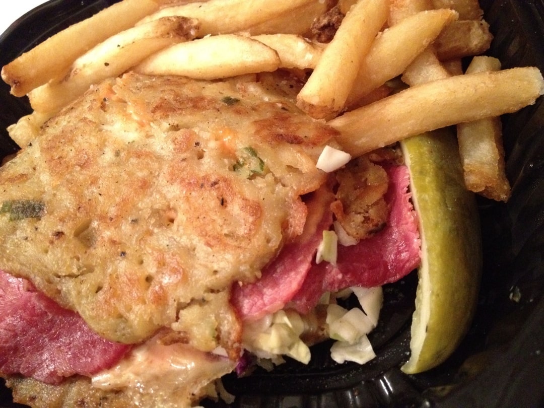 Ruben sandwich at the Tavern Uptown in Denver