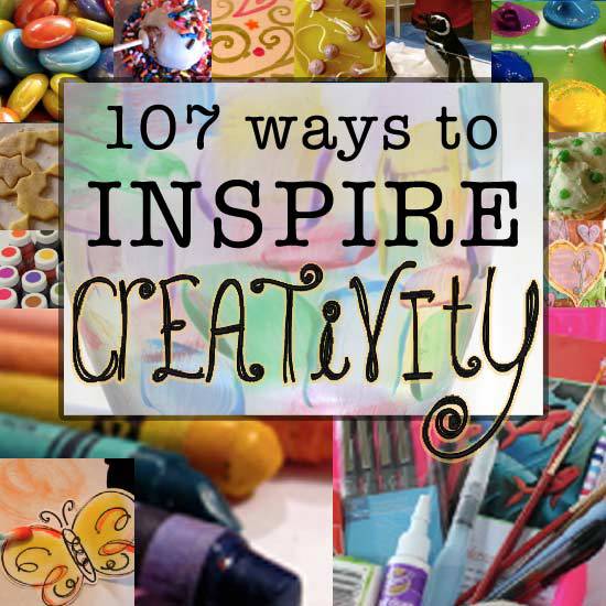 107 ways to inspire creativity