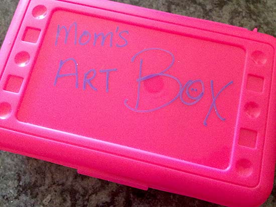 Mom's art box