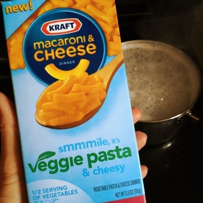 Kraft veggie pasta mac n cheese
