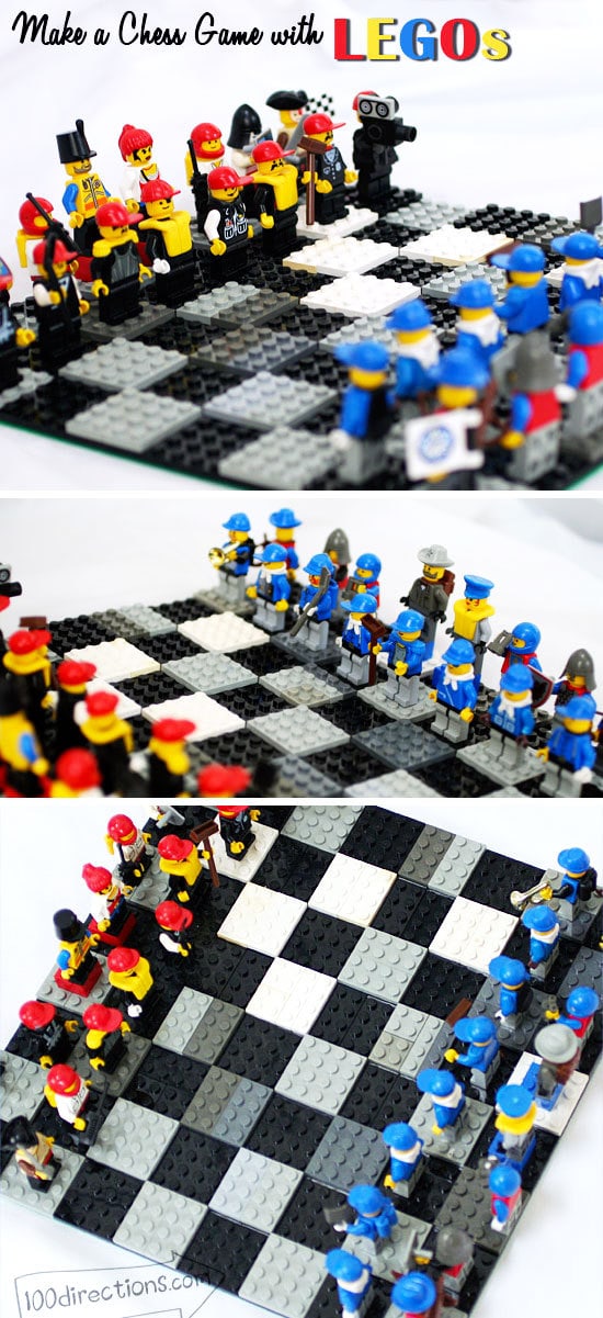 Make a chess game with LEGOs