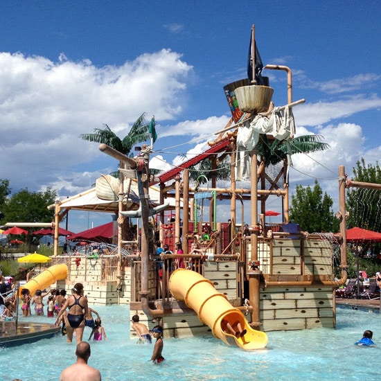 Pirates Cove Pirate Ship Water Play Area