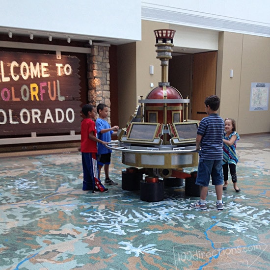 Time machine at the History Colorado Center