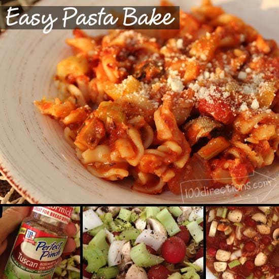 Easy pasta bake