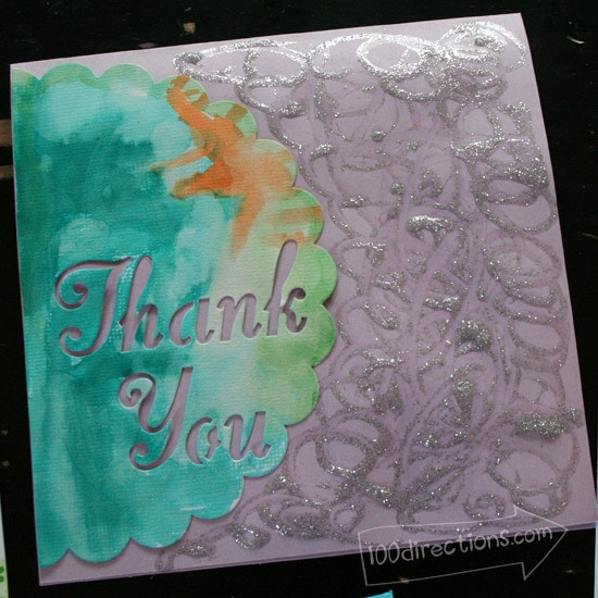 Every Thank You needs a bit of glitter