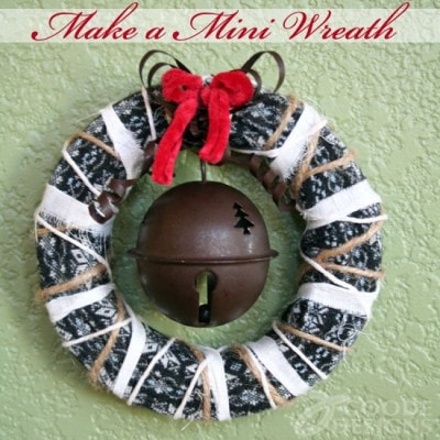 Country Chich wreath with bow