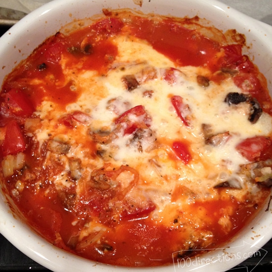 Baked spaghetti squash