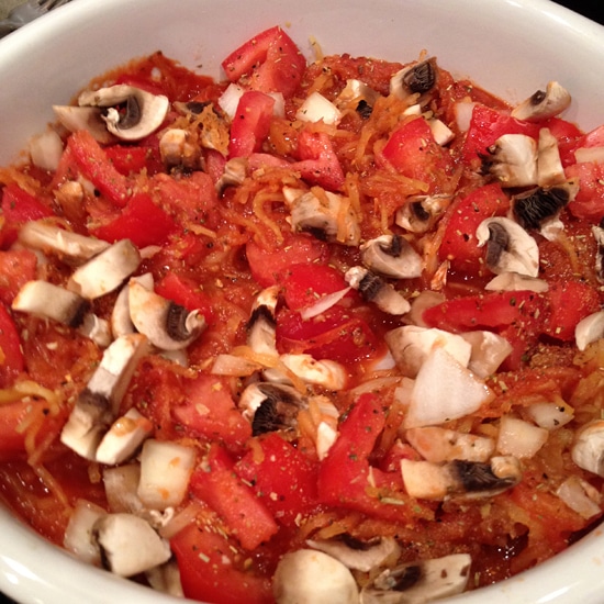 Add mushrooms and onions