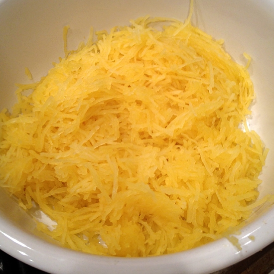 Cooked Spaghetti Squash
