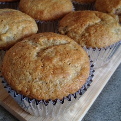 banana bread muffins