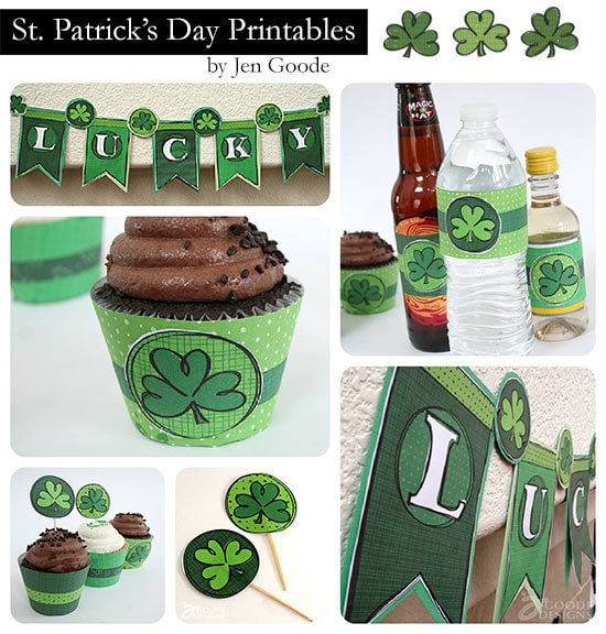 St. Patrick's Day Printables by Jen Goode