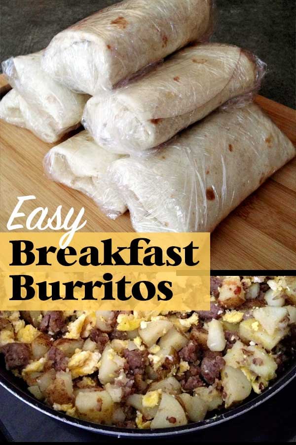 Breakfast Burritos - delicious and quick to make