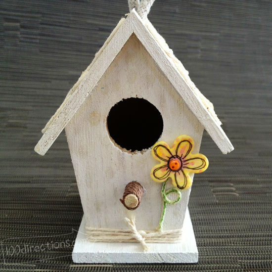 Make Your Own Spring Birdhouse
