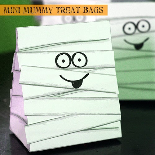 Mini Mummy Treat Bag Craft