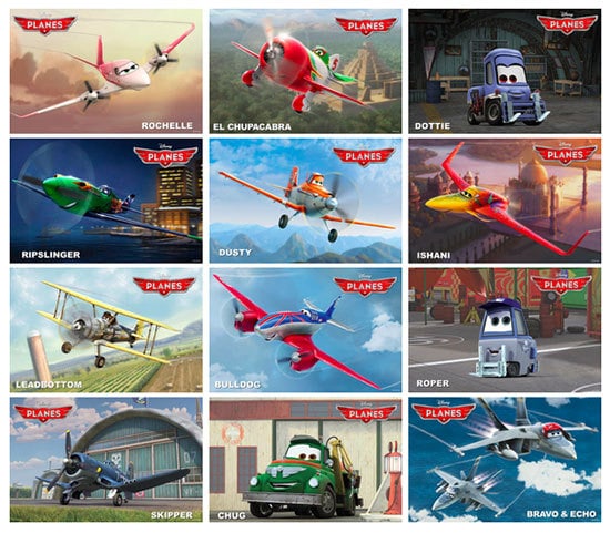 Disney's PLANES characters