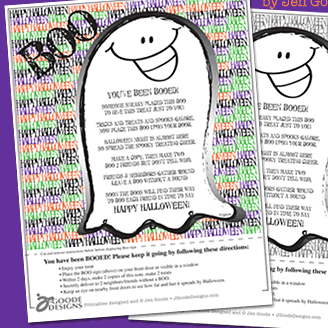 Halloween Printables by Jen Goode