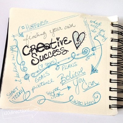 Finding your creative success - designed by Jen Goode