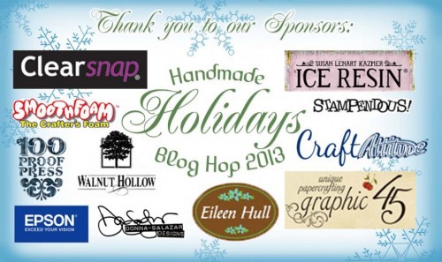 Handmade Holidays Blog Hop Sponsors