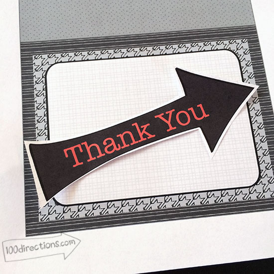 Add your own word art to personalize your cards