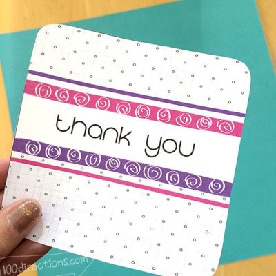 Make a Thank You Card