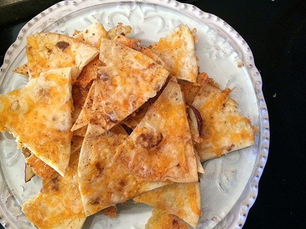 Cheesy Chips Quick Snack