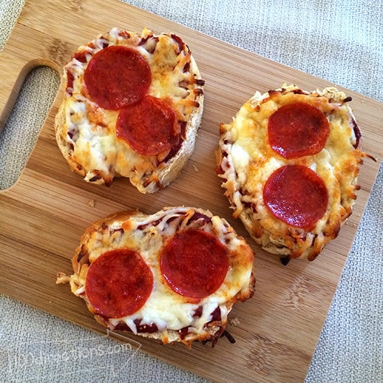 delicious made at home french bread pizza