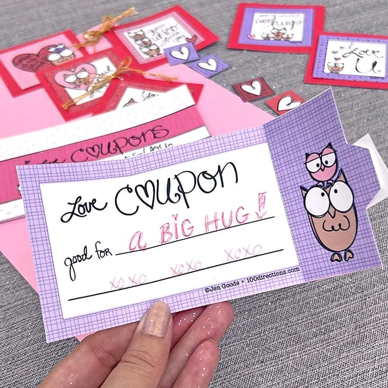 Make your own cute coupon gifts