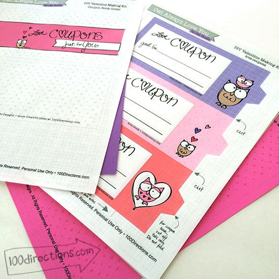 Owl Love You printables by Jen Goode