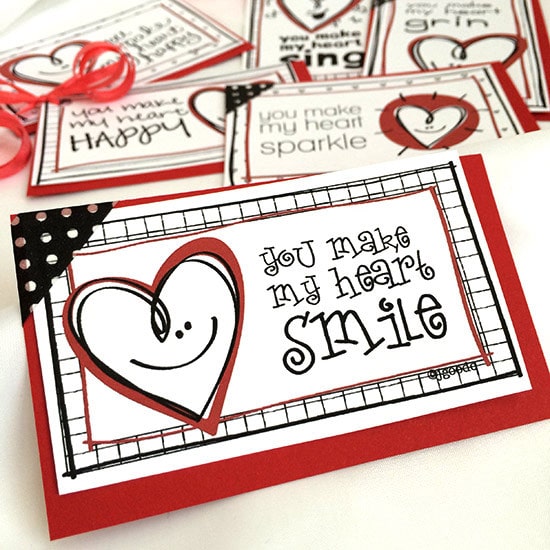 Happy Heart Valentines designed by Jen Goode