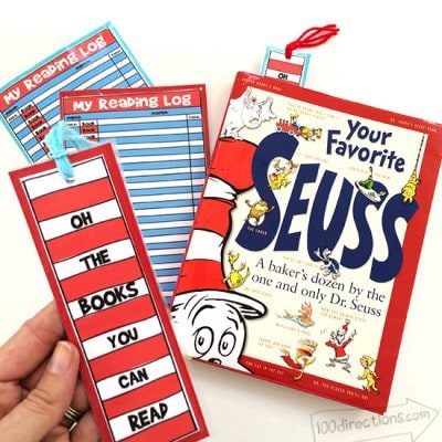 Dr. Seuss Inspired Reading Kit Printable