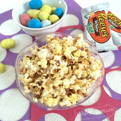 REESE'S White Chocolate Popcorn Easter Snack