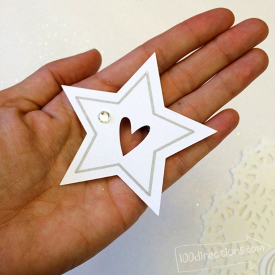Simple star design by Jen Goode