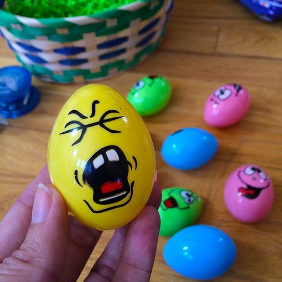 Funny Face Easter Eggs